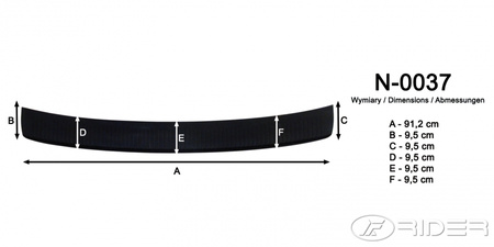 Skoda Octavia III Sedan nakładka na zderzak