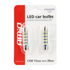 Żarówki LED STANDARD 3014 15SMD Festoon C5W C10W C3W 39mm White 12V AMIO-01091