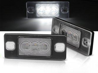 Lampki rejestracji 3xLED do VW Tiguan / Touareg / Golf V variant / Porsche Cayenne do Canbus