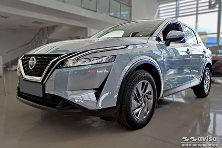 Nakładka na zderzak tylny Nissan Qashqai 3 (Czarna)