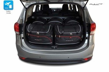 KIA CARENS 2013+ TORBY DO BAGAŻNIKA 5 SZT