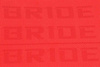 Fotel sportowy LOW MAX K608 Welur Bride Red