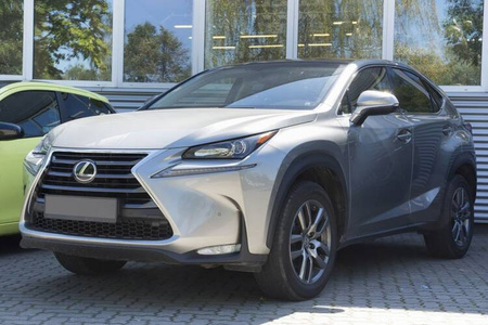 Nakładka na zderzak tylny do Lexus NX (Stal)