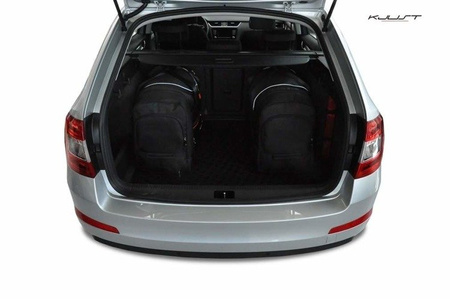 SKODA OCTAVIA KOMBI 2013+ TORBY DO BAGAŻNIKA 5 SZT