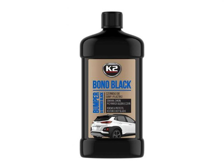 BONO BLACK Czernidło do gumy i plastiku, 500 ml
