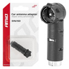 Adapter antenowy redukcja wtyk DIN ISO kątowy AMIO-03967