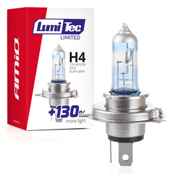 Żarówka halogenowa H4 12V 60/55W LumiTec LIMITED +130% AMIO-02132