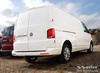 Nakładka na zderzak tylny VOLKSWAGEN TRANSPORTER T6 (Czarna)