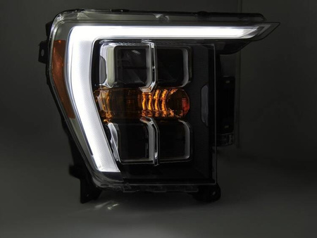 Lampy reflektory black LED do Ford F150 MK14 20-23