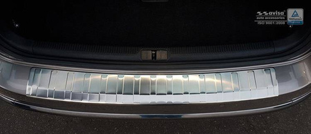 Volkswagen Passat B7 Kombi Nakładka (listwa) ochronna na zderzak tylny