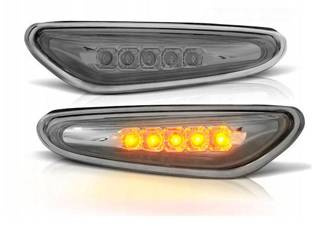 Kierunkowskazy boczne bmw e46 01-05 chrome led
