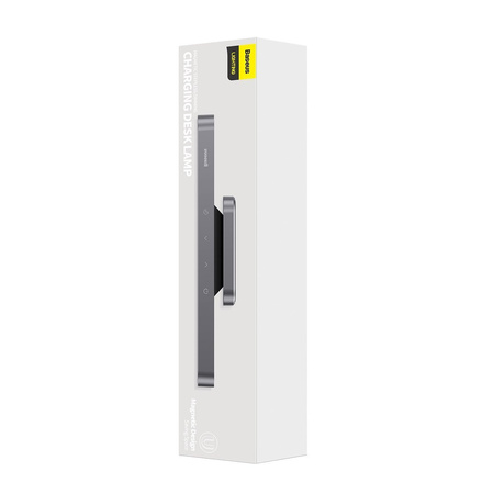 Lampa magnetyczna Baseus Magnetic Stepless, z panelem dotykowym (szara)