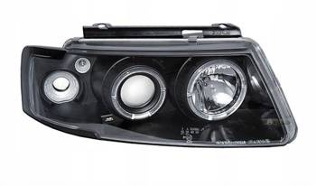 Reflektory przednie VW Passat B5 3B BLACK RINGI