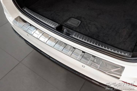 Nakładka na zderzak tylny do Mercedes C S206 Kombi (Stal)