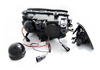 Reflektory lampy przednie BMW E46 Angel Eyes LED BLACK