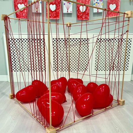 Drewniane klocki konstrukcyjne Trigonos Cubic - 20 el.