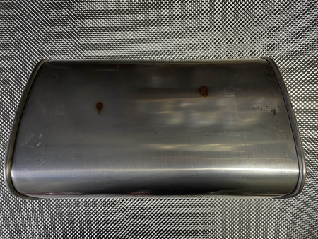Tłumik przelotowy montażowy ze stali aluminiowanej - EDEX