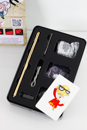 Zestaw do robienia eksperymentów The Purple Cow - Cuda Magnetyczne