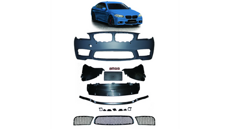 Przedni zderzak sport PDC SRA BMW 5 F10 F11 2010-2017