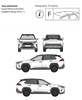 Bagażnik dachowy CRUZ AIRO FUSE DARK Toyota RAV4 18