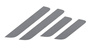 Progi 2 Line Hyundai Santa Fe I SM SUV 5 2001-2006 - Połysk