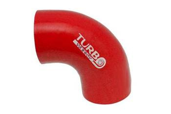 Kolanko 90st TurboWorks Red 70mm