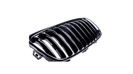Grill sportowy pojedyncze żeberka Gloss Black BMW 2 F45 przed liftem 2014-2018