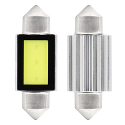 Żarówki LED CANBUS COB3 Festoon C5W C10W C3W 36mm White 12V AMIO-01639