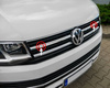 Listwy atrapy przedniej maskownicy grilla VW T6 2015-2019 MULTIVAN | stal