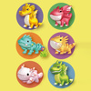 Puzzle 3D Apli Kids Smoki - Czerwony