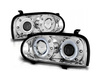 Reflektory przednie VW Golf III CHROM RINGI