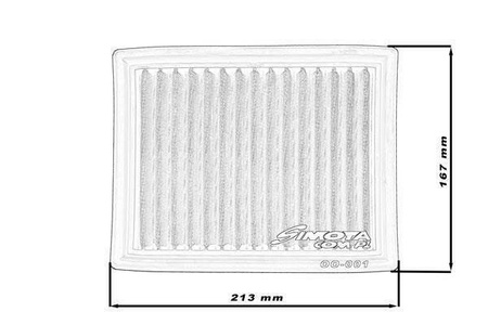 Wkładka SIMOTA OO001 213X167mm