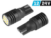 Żarówka VISION W5W (T10) 12/24V 6x 3020 SMD Ultra Bright LED, nonpolar, biała, 2 szt.