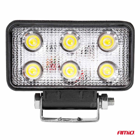 Lampa robocza halogen LED szperacz AWL02 6 LED 12V 24V AMIO-01613