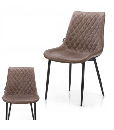 KRZESŁO SHARONTI NOWOCZESNY DESIGN PIKOWANE TAPICEROWANE WELUR SALON BIURO