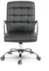 FOTEL OBROTOWY BIUROWY KRZESŁO NOWOCZESNY PROFESJONALNY CHROM