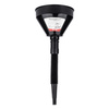 Lejek elastyczny czarny uniwersalny z sitkiem do paliwa cieczy wody 16 cm AMIO-04038