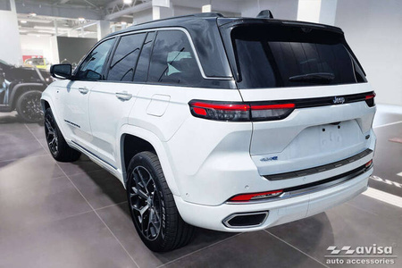 Nakładka na zderzak tylny Jeep Grand Cherokee 5 (Czarna)