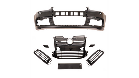 Przedni zderzak sport Grille Gloss Black VW GOLF V 2003-2008