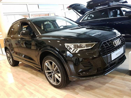 Nakładka na zderzak tylny do AUDI Q3 2 (Stal)