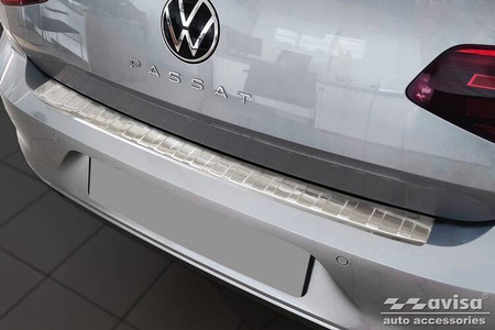 Nakładka na zderzak tylny Volkswagen Passat B8 (Stal)