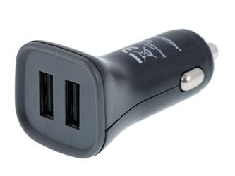 Ładowarka 2x USB, 4.8A, do gniazda zapalniczki 12/24V