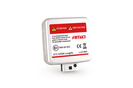 Żarówka ksenonowa żarnik xenon D1S 5500K AMiO LONG LIFE AMIO-01969