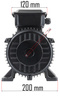 SILNIK DO KOMPRESORA PM-KO-100T-150T-200T-400V-SI