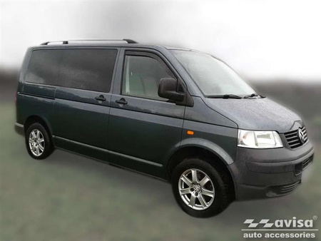 Nakładka na zderzak tylny do Volkswagen Transporter T6 (Stal)