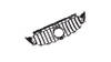 Grill sportowy GT Gloss Black MERCEDES E-Class W213 S213 A238 C238 przed liftem 2016-2020