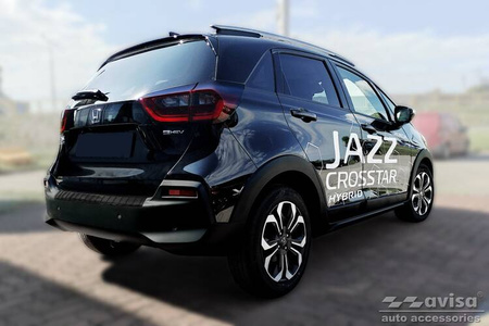 Nakładka na zderzak tylny do Honda Jazz 5 Crosstar (Crbon Fiber)