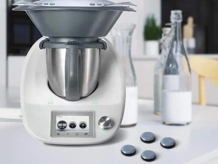 PODKŁADKA SAMOPRZYLEPNA 8 SZT ŚLIZGACZ SUWAK OKRĄGŁY AKCESORIA CZĘŚĆ ZAMIENNA DO ROBOTA KUCHENNEGO THERMOMIXA