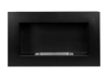 Biokominek wiszący 650x400 Box czarny strukturalny mat