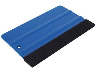Rakla z filcem do aplikacji folii i naklejek 125x80mm